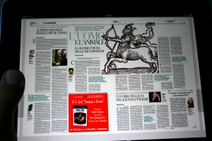 Le pagine culturali di La Repubblica