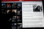 L'applicazione iPad della BBC News
