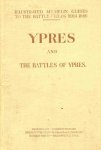 La copertina della Guida Michelin ai campi di battaglia di Ypres, il volume è del 1919