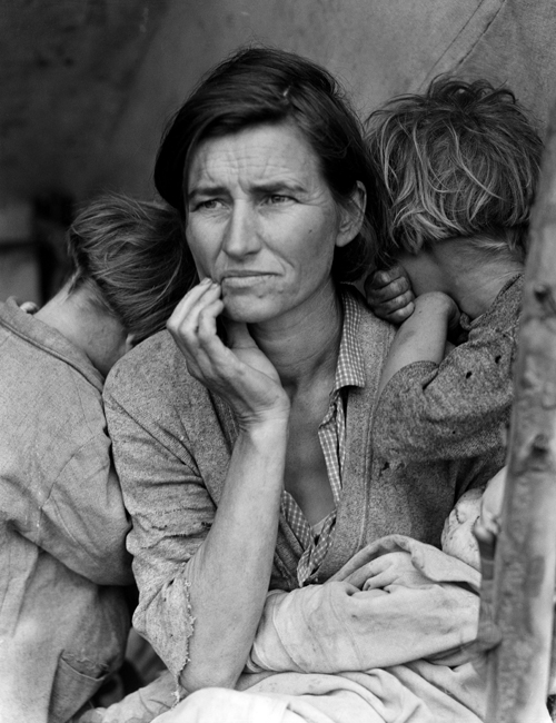 Dorothea Lange, Migrant Mother (Wikipedia)