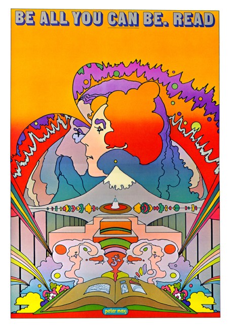 "Be all you can be. Read" di Peter Max