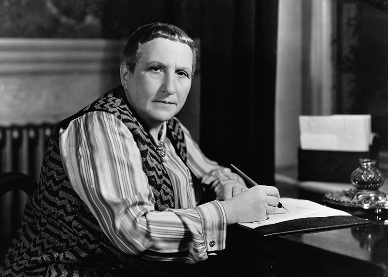 Gertrude Stein (da writersatwork.pfauth.com)