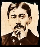 Marcel Proust. 1900, Wikimedia Commons, elaborazione Pixlr