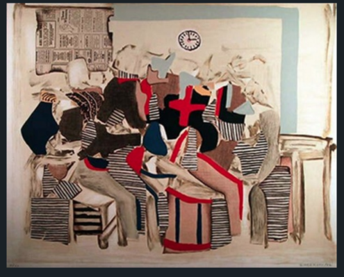 Conrad Marca-Relli The Meeting Place (1982)