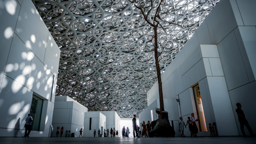 Louvre di Abu Dhabi, foto di Agnieszka Kowalczyk
