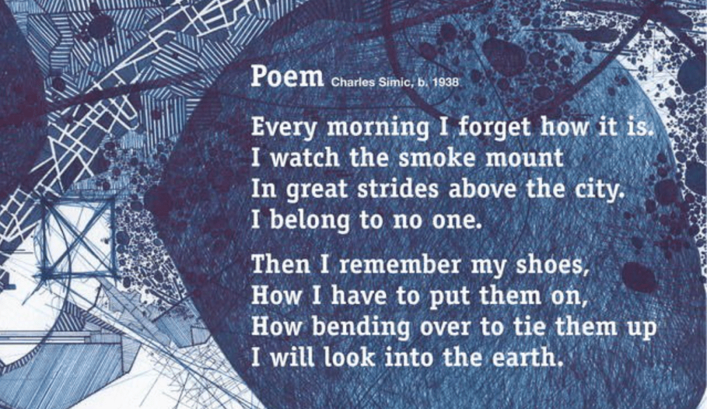 Perché dovremmo leggere Charles&nbsp;Simic