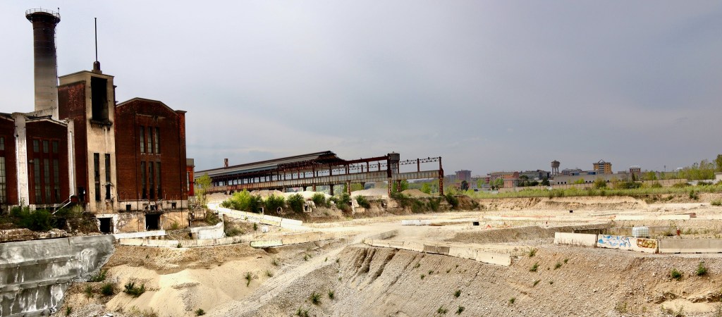 Ex stabilimento Falck Unione, Sesto San Giovanni, aprile 2023